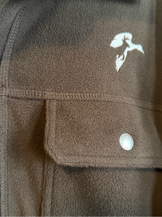 Dri-Duck DDX XL Power Fleece Jacket Gorpcore Brown Utility Softshell Coat 12oz - Picture 12 of 16